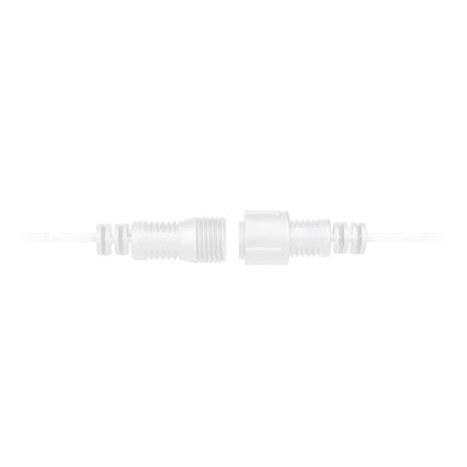 Brilagi - LED Āra dekoratīva virtene GARLAND 25xE12 20m balta IP44 silti balta
