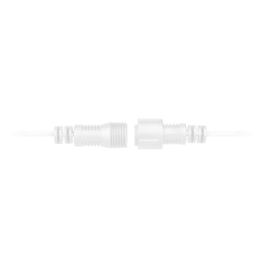 Brilagi - LED Āra dekoratīva virtene GARLAND 25xE12 20m balta IP44 silti balta