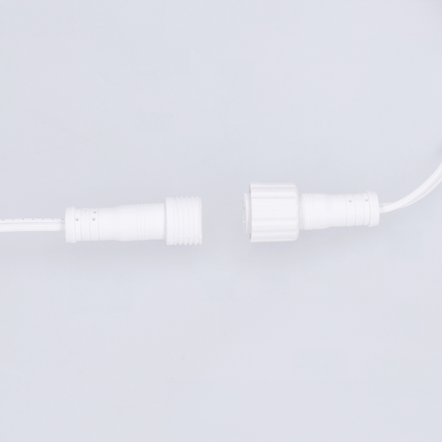 Brilagi - LED āra dekoratīvā virtene GIRLANDA 10xE12/0,6W/230V 8m balta IP44 siltā balta