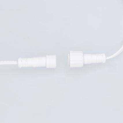 Brilagi - LED āra dekoratīvā virtene GIRLANDA 25xE12/0,8W/230V 20m balta IP44 siltā balta