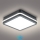 Brilagi - LED āra gaismeklis ar sensoru BENE LED/18W/230V 22x22 cm antracīts IP54