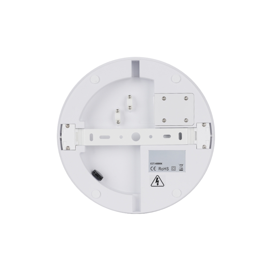 Brilagi - Āra LED griestu lampa BENE ar sensoru LED/18W/230V Ø 21,5 cm balta IP54