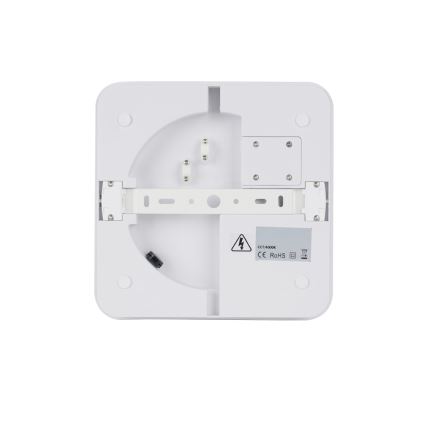 Brilagi - LED āra gaismeklis ar sensoru BENE LED/24W/230V 26x26 cm balts IP54