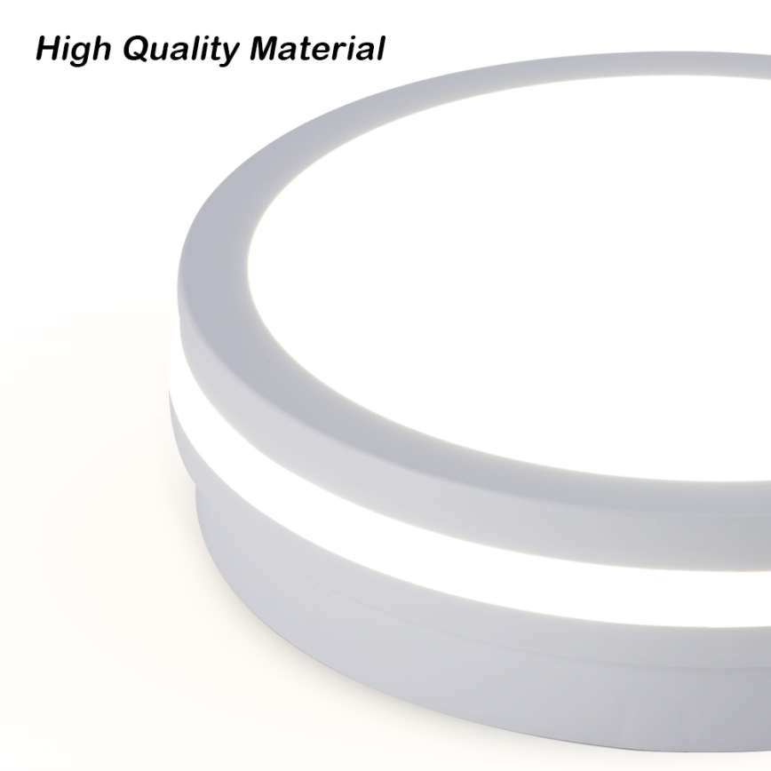 Brilagi - LED āra griestu gaismeklis ar sensoru BENE LED/24W/230V Ø 26 cm balts IP54