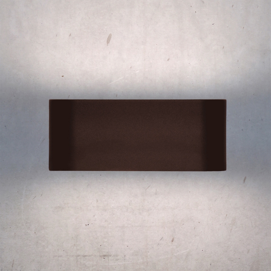 Brilagi - LED āra sienas gaismeklis BARI LED/7W/230V 3000/4000/6000K brūns IP54