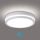 Brilagi - LED āra griestu gaismeklis ar sensoru BENE LED/24 W/230 V Ø 26 cm balts IP54