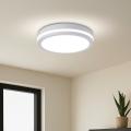 Brilagi - LED āra griestu gaismeklis ar sensoru BENE LED/24W/230V Ø 26 cm balts IP54