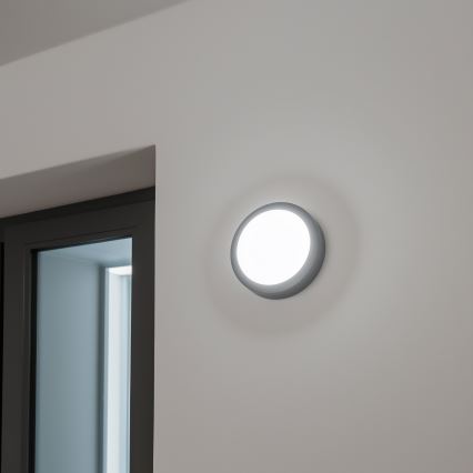 Brilagi - LED Āra griestu lampa LED/13W/230V d. 17 cm IP54 antracīta