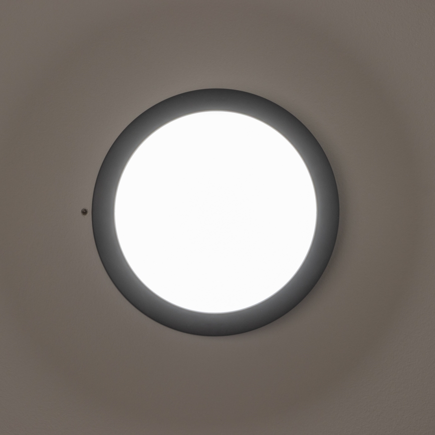 Brilagi - LED Āra griestu lampa LED/13W/230V d. 17 cm IP54 antracīta