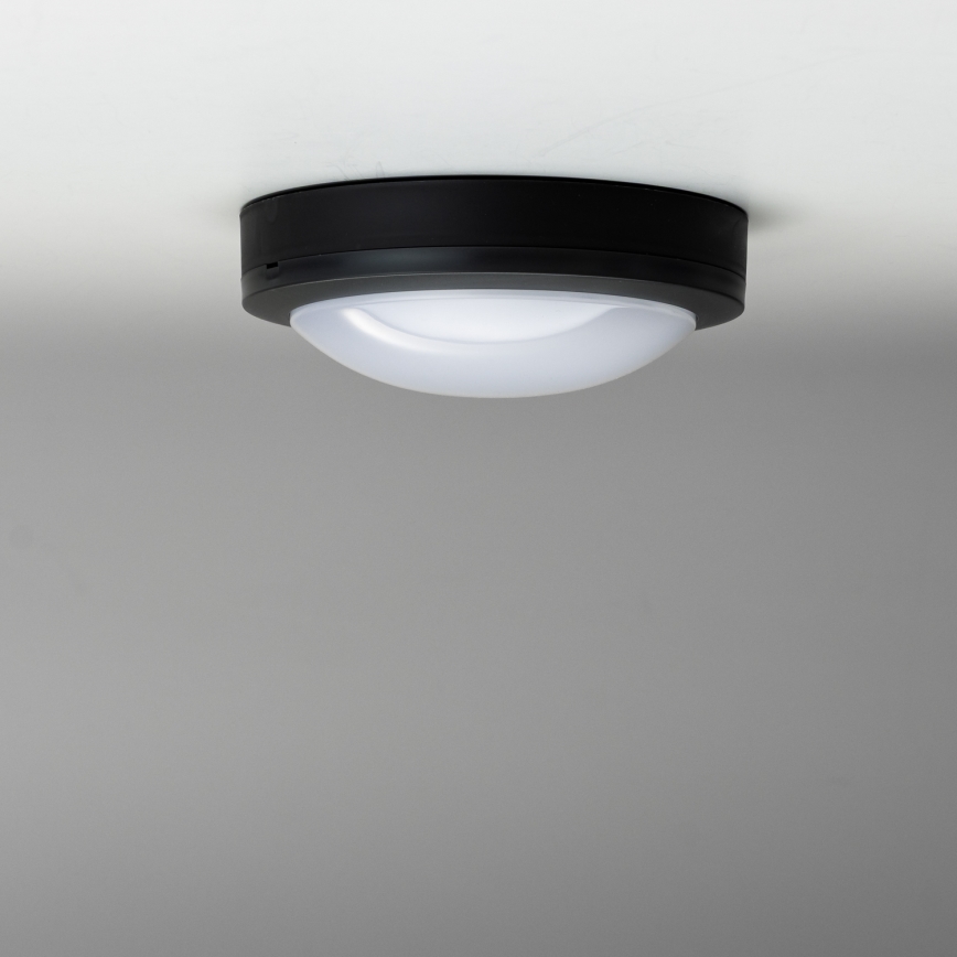 Brilagi - LED Āra griestu lampa LED/13W/230V d. 17 cm IP54 antracīta