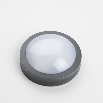 Brilagi - LED Āra griestu lampa LED/13W/230V d. 17 cm IP54 antracīta