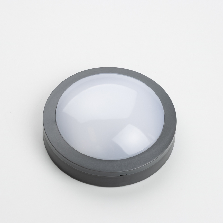 Brilagi - LED Āra griestu lampa LED/13W/230V d. 17 cm IP54 antracīta