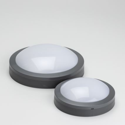 Brilagi - LED Āra griestu lampa LED/13W/230V d. 17 cm IP54 antracīta