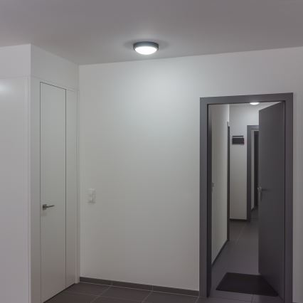 Brilagi - LED Āra griestu lampa LED/20W/230V d. 23 cm IP54 antracīta