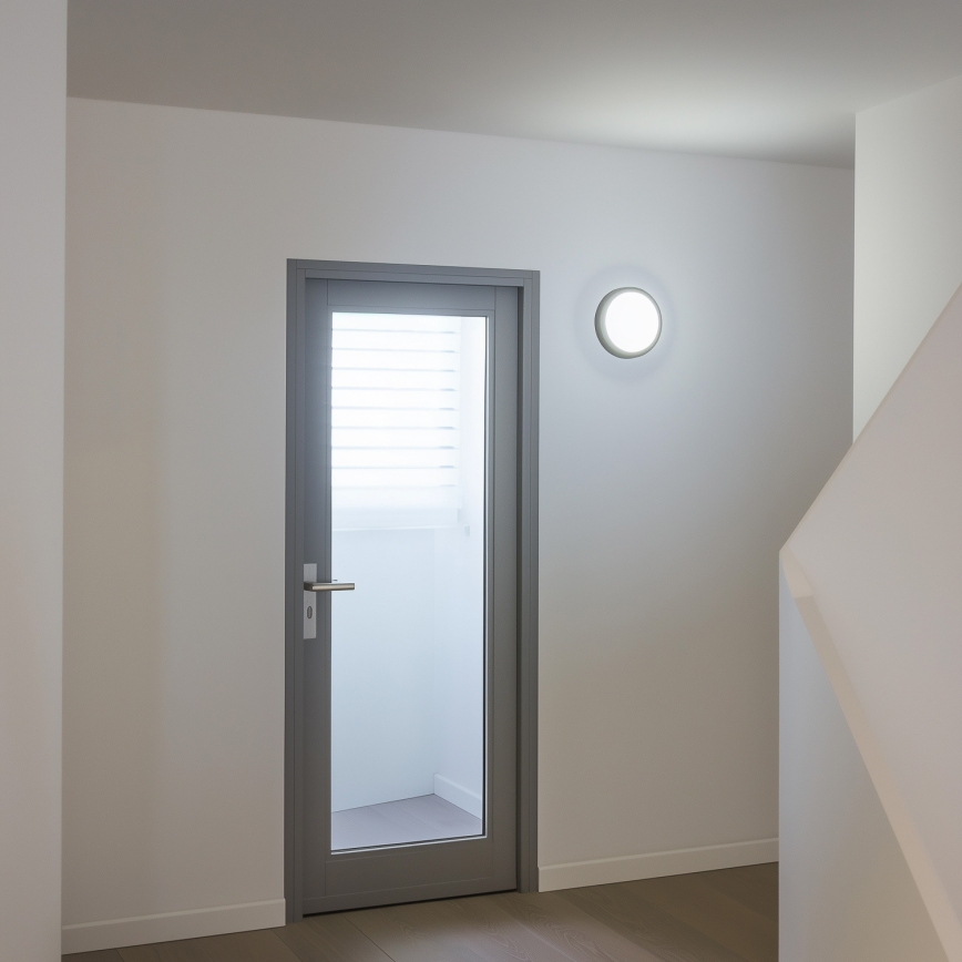 Brilagi - LED Āra griestu lampa LED/20W/230V d. 23 cm IP54 antracīta