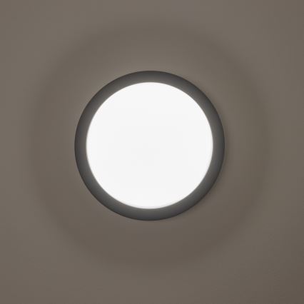 Brilagi - LED Āra griestu lampa LED/20W/230V d. 23 cm IP54 antracīta