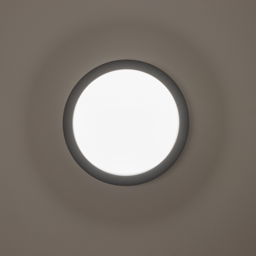 Brilagi - LED Āra griestu lampa LED/20W/230V d. 23 cm IP54 antracīta