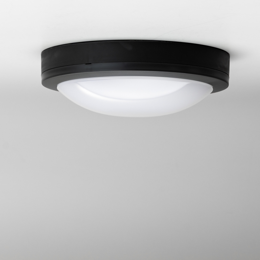 Brilagi - LED Āra griestu lampa LED/20W/230V d. 23 cm IP54 antracīta