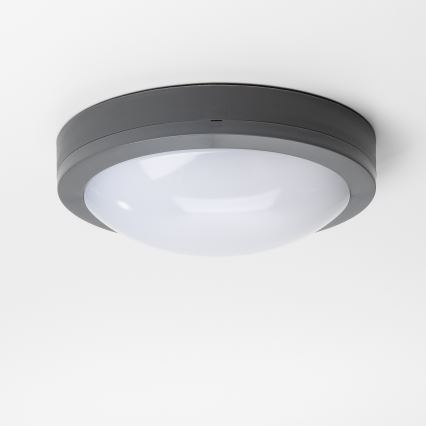 Brilagi - LED Āra griestu lampa LED/20W/230V d. 23 cm IP54 antracīta