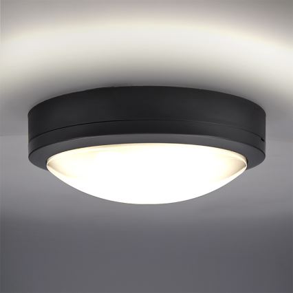 Brilagi - LED Āra griestu lampa LED/20W/230V d. 23 cm IP54 antracīta