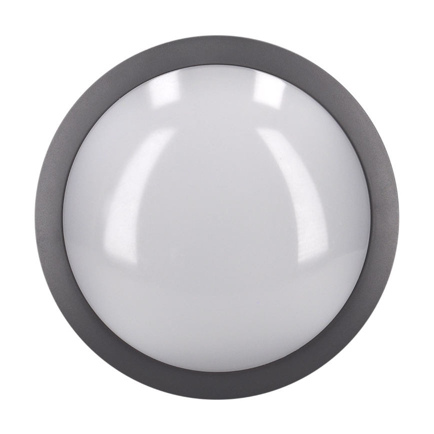 Brilagi - LED Āra griestu lampa LED/20W/230V d. 23 cm IP54 antracīta