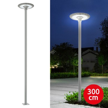 BRILAGI - LED Āra ielas lampa ar 3 m stabu URBANSPARK LED/120W/230V pelēka IP65