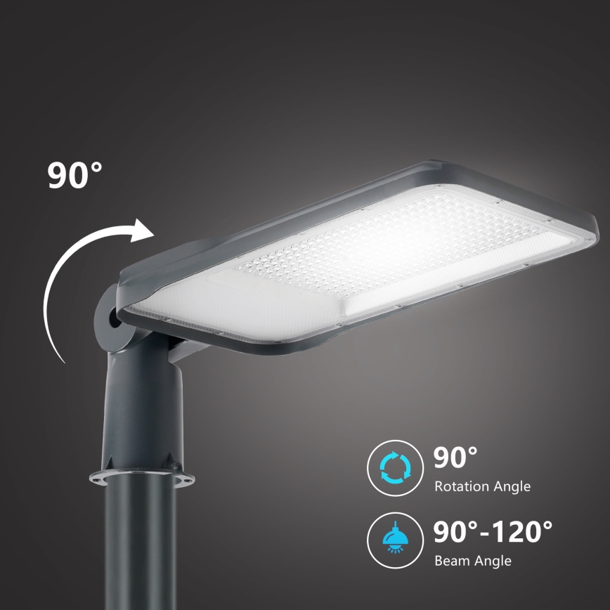 Brilagi - LED āra ielu lampa ar locītavu URBANLIGHT LED/200W/230V antracīts IP65