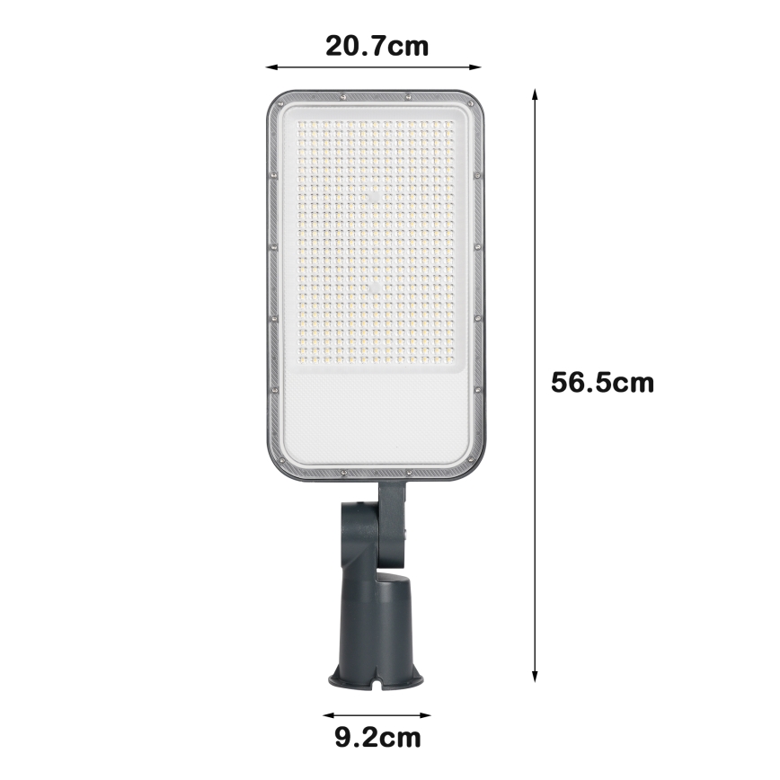 Brilagi - LED āra ielu lampa ar locītavu URBANLIGHT LED/200W/230V antracīts IP65