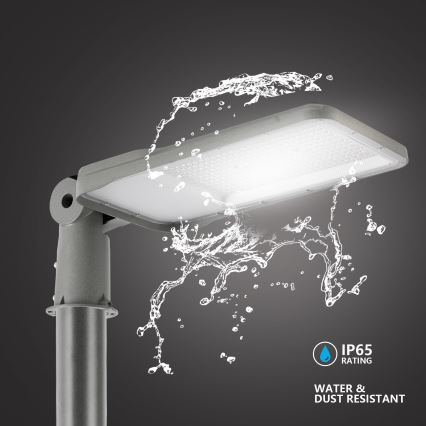 Brilagi - LED āra ielas laterna ar locītavu URBANLIGHT LED/200W/230V pelēka IP65