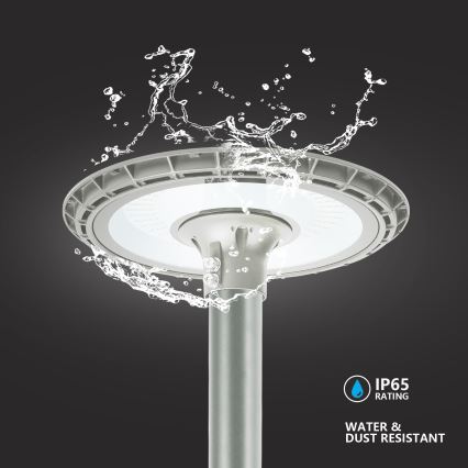 BRILAGI - LED Āra ielas lampa ar 3 m stabu URBANSPARK LED/120W/230V pelēka IP65