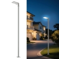 Brilagi - LED āra ielu lampa ar 3 m stabu un locītavu URBANLIGHT LED/100W/230V pelēka IP65
