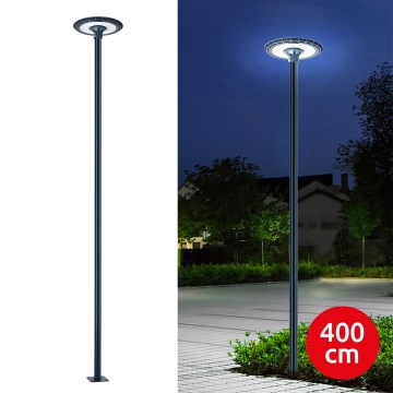 Brilagi - LED āra ielu lampa ar 4 m mastu URBANSPARK LED/120W/230V antracīta IP65