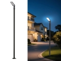 Brilagi - LED āra ielu lampa ar mastu un locītavu 3 m URBANLIGHT LED/50W/230V melna IP65