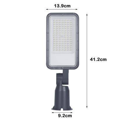 Brilagi - LED āra ielas lampa ar regulējamu locītavu URBANLIGHT LED/50W/230V antracīta IP65