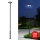 Brilagi - LED āra ielu laterna ar 5 m stabu URBANSPARK LED/120W/230V melna IP65