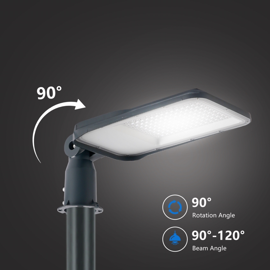 Brilagi - LED āra ielu lampa ar šarnīru URBANLIGHT LED/100W/230V antracīts IP65