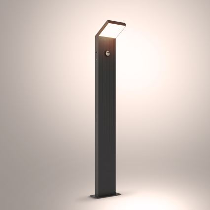 Brilagi - LED āra lampa ar RIANO sensoru LED/8W/230V antracīts IP65