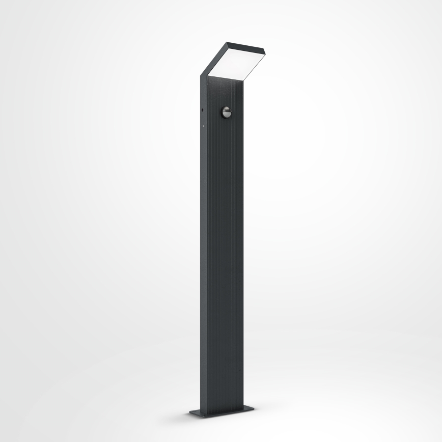 Brilagi - LED āra lampa ar RIANO sensoru LED/8W/230V antracīts IP65