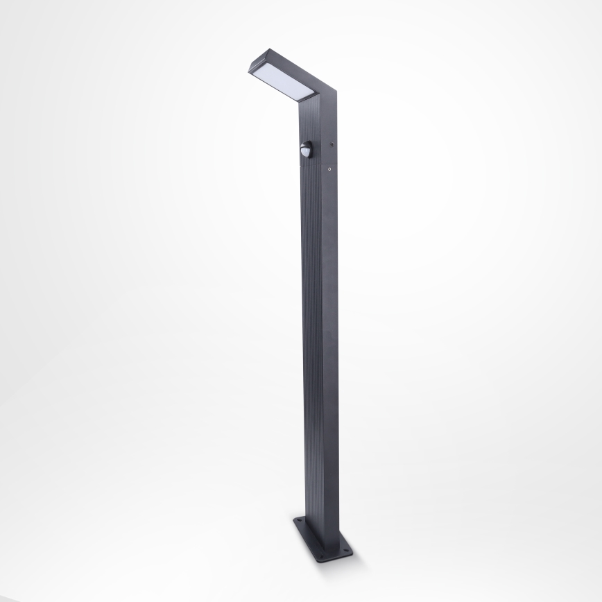 Brilagi - LED āra lampa ar RIANO sensoru LED/8W/230V antracīts IP65