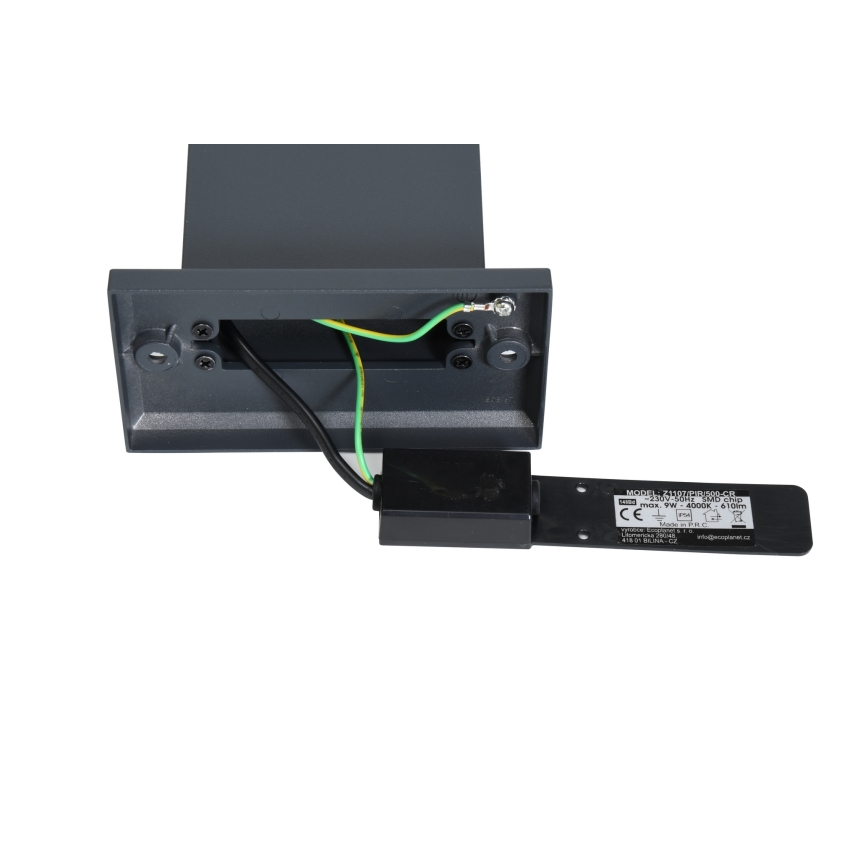 Brilagi - LED Āra lampa ar sensoru ARCELO LED/9W/230V 50 cm IP54