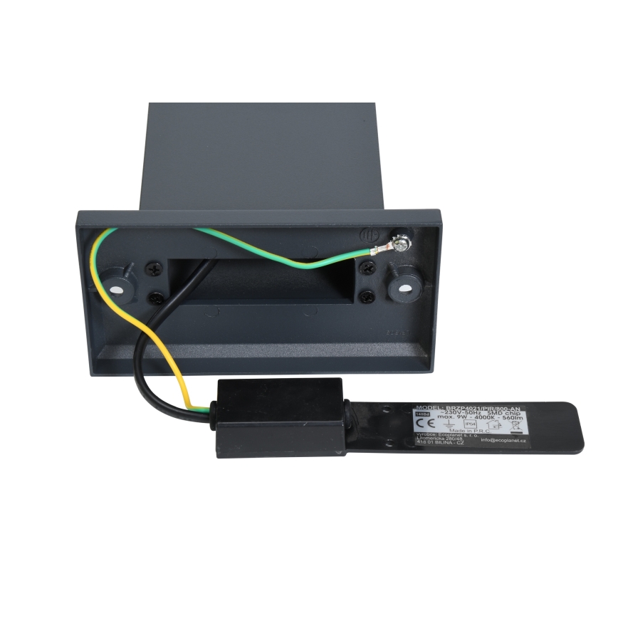 Brilagi - LED Āra lampa ar sensoru ARCELO LED/9W/230V 80 cm IP54