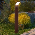 Brilagi - LED āra lampa ar sensoru RIANO LED/8W/230V brūna IP65 80 cm