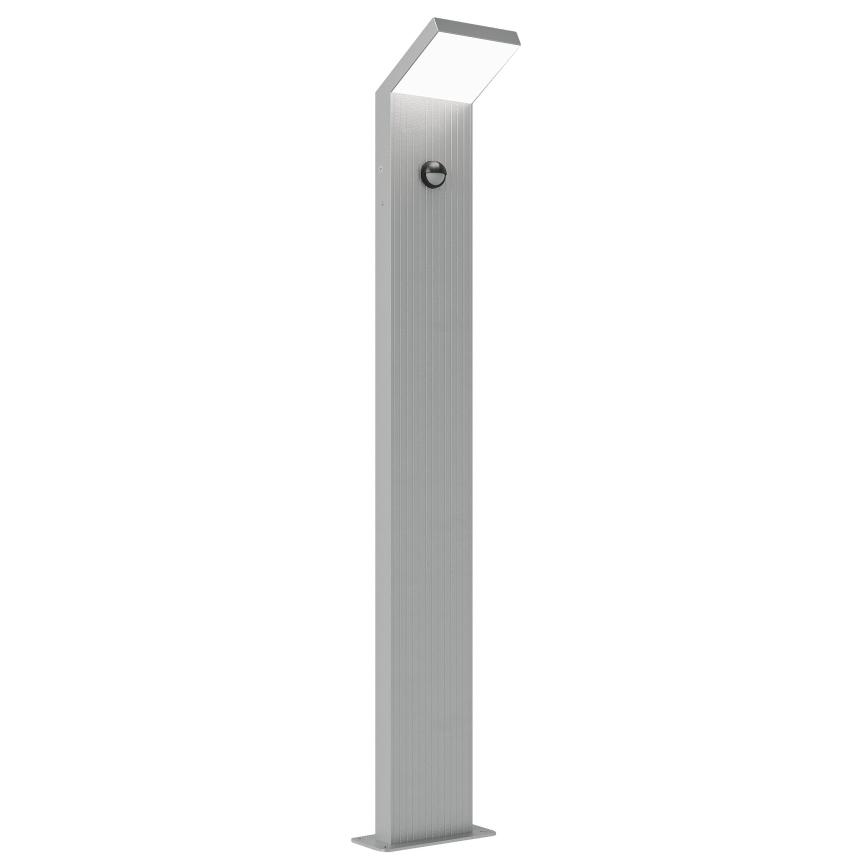 Brilagi - LED āra lampa ar sensoru RIANO LED/8W/230V sudraba IP65