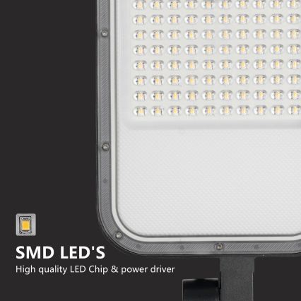 Brilagi - LED āra ielu lampa ar 4 m stabu un šarnīru URBANLIGHT LED/100W/230V melna IP65