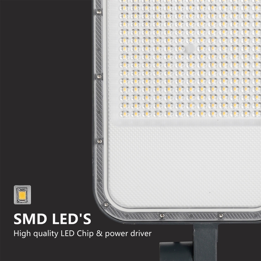 Brilagi - LED āra ielu laterna ar 5 m stabu un locītavu URBANLIGHT LED/200W/230V antracīts IP65