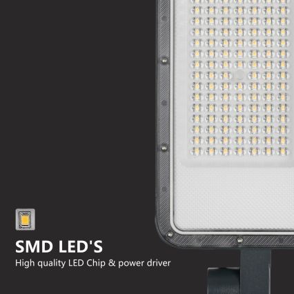 Brilagi - URBANLIGHT LED āra ielu lampa ar 3 m stabu un locītavu LED/50W/230V antracīts IP65