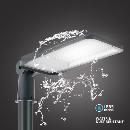Brilagi - LED āra ielas laterna ar 4 m stabu un šarnīru URBANLIGHT LED/200W/230V antracīts IP65