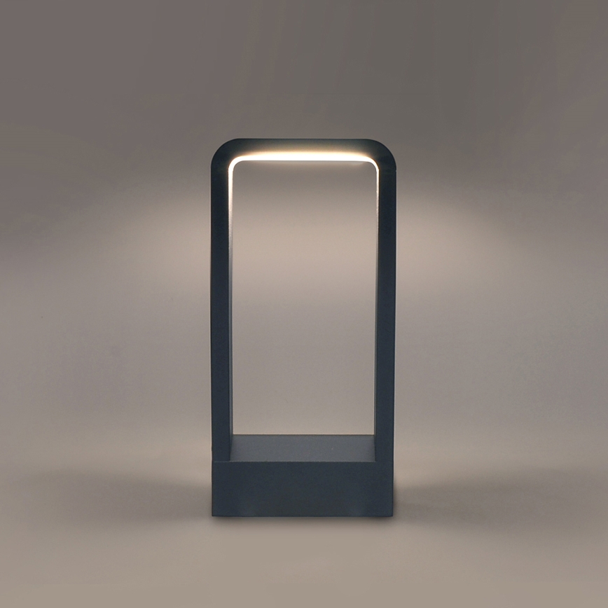 Brilagi-LED Āra lampa BARI LED/7W/230V 3000/4000/6000K antracīta IP54 30 cm
