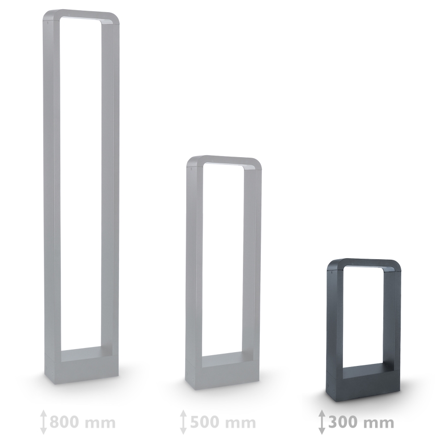 Brilagi-LED Āra lampa BARI LED/7W/230V 3000/4000/6000K antracīta IP54 30 cm