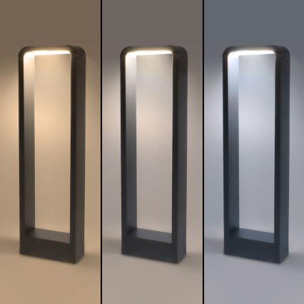 Brilagi-LED Āra lampa BARI LED/7W/230V 3000/4000/6000K antracīta IP54 50 cm
